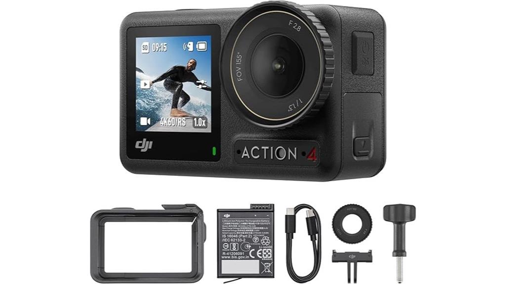 waterproof action camera