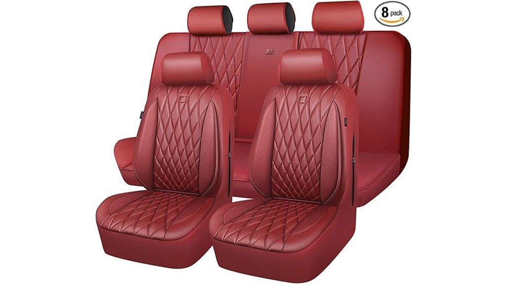 waterproof faux leather seat covers