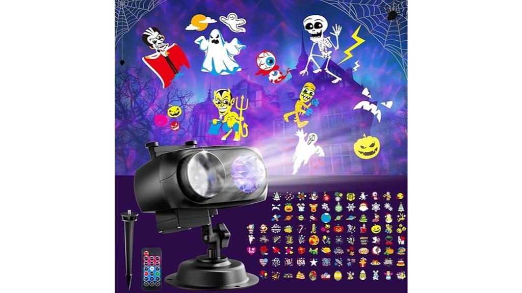 waterproof halloween christmas projector