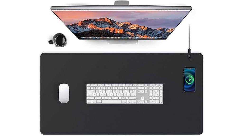 waterproof leather wireless pad