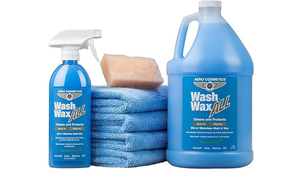 wet waterless wax kit