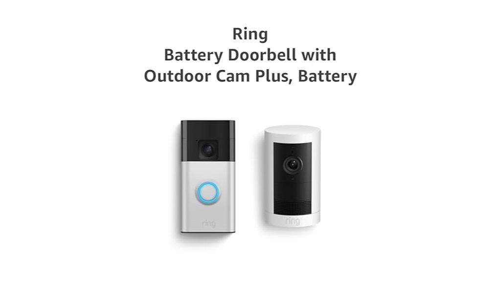 white ring doorbell system