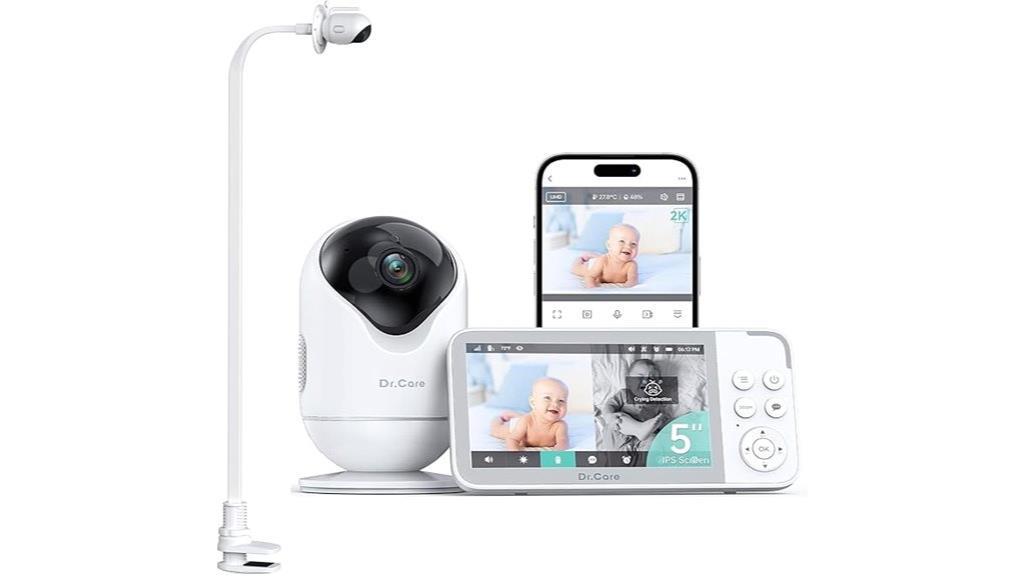 wifi 2k hd baby monitor