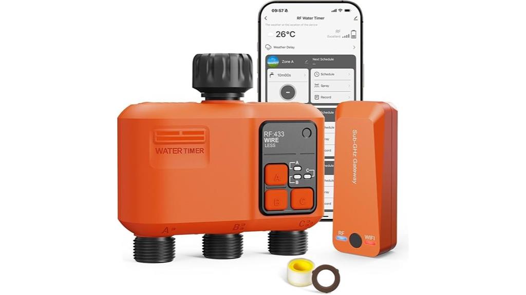 wifi controlled sprinkler system