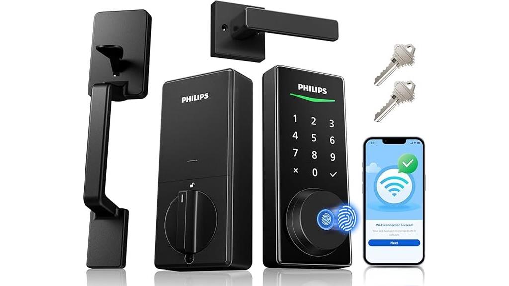 wifi enabled philips smart lock