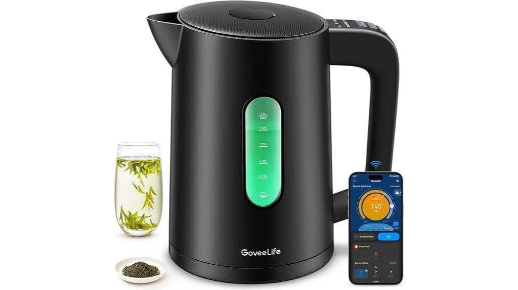 wifi enabled smart kettle