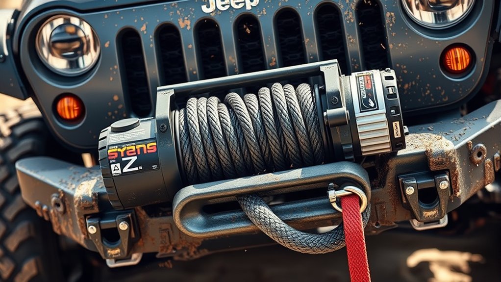winch features for off road