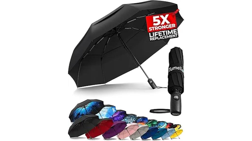 windproof travel umbrella
