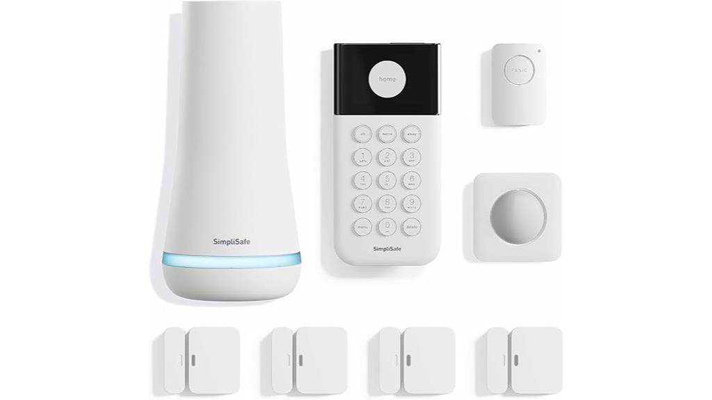 wireless 8 piece security system