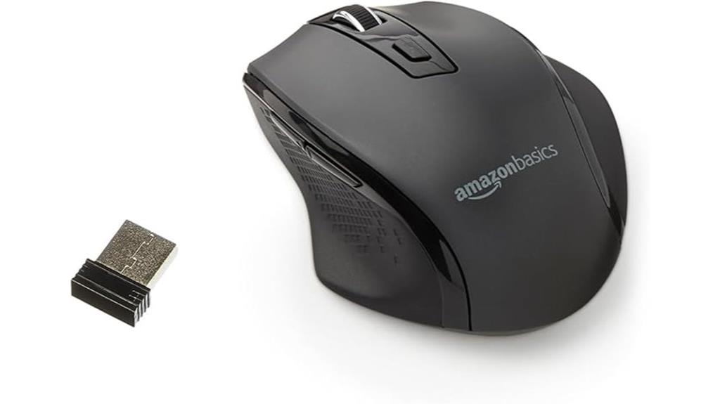 wireless ergonomic computer mouse