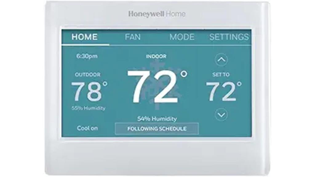 wireless wi fi color thermostat