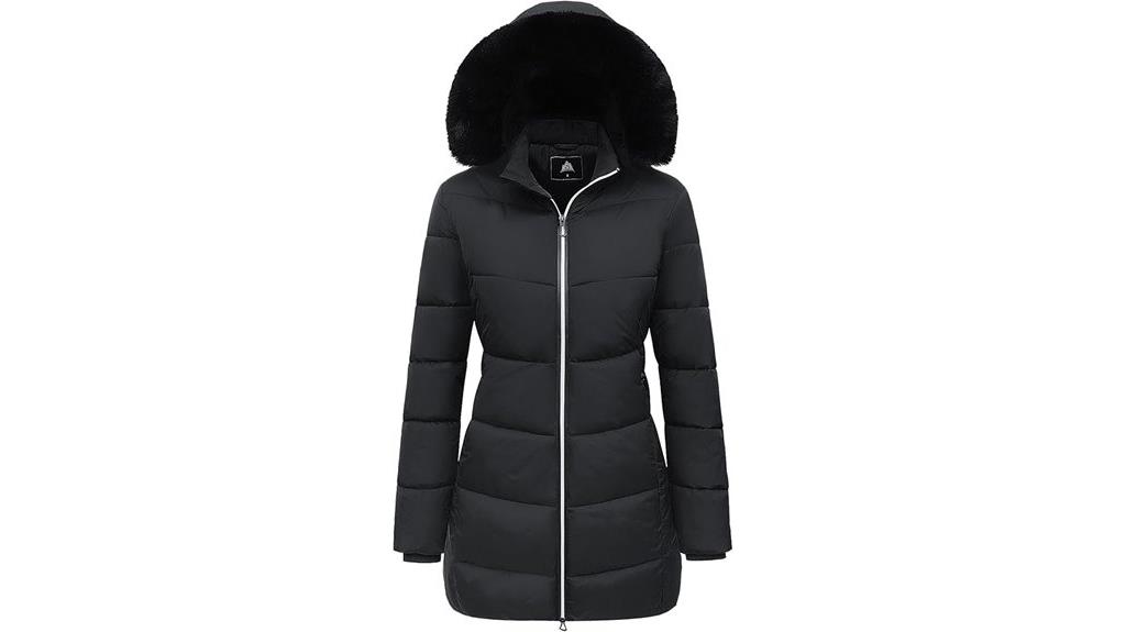 women s hooded down coat