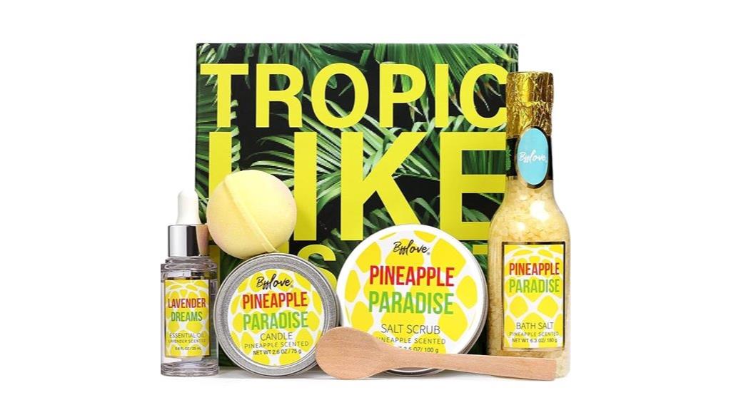 women s spa bath set