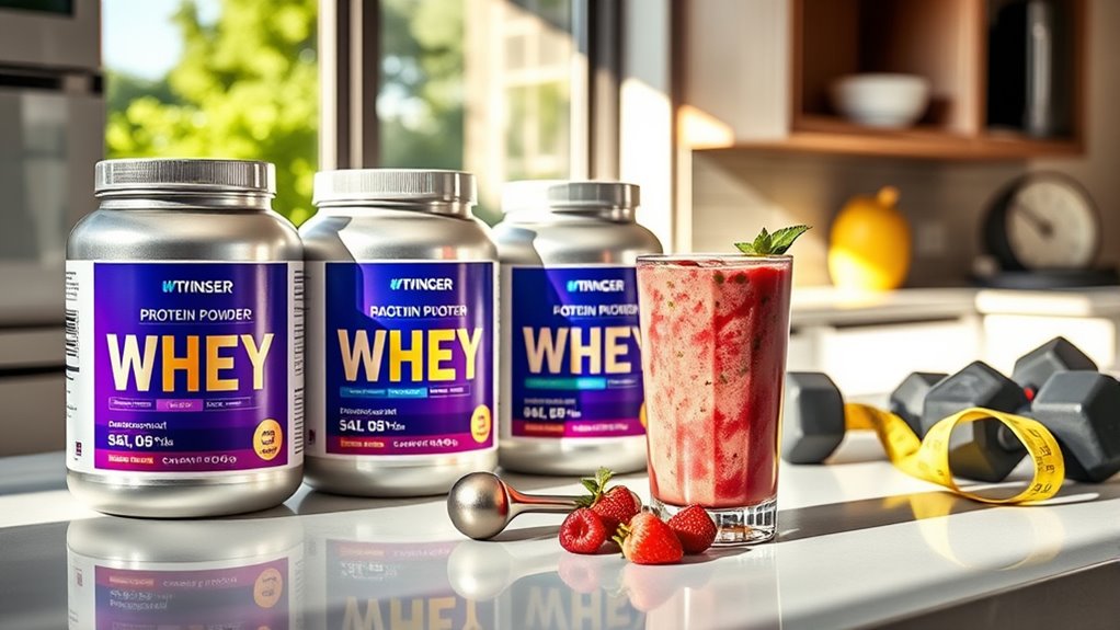 choosing low sugar protein powders