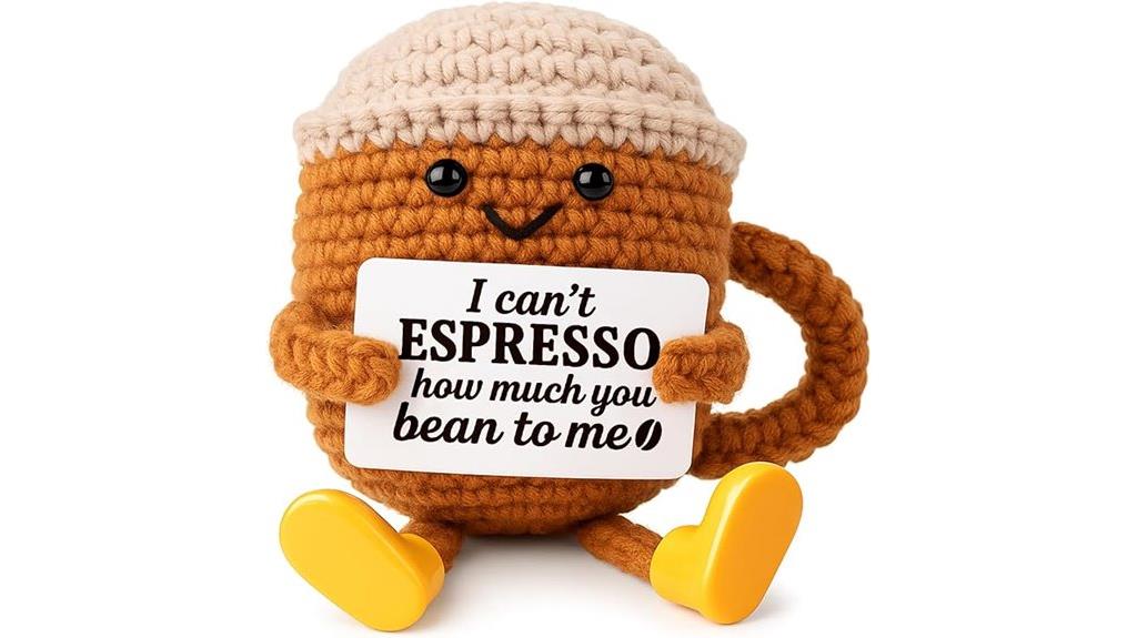 festive coffee desk decor