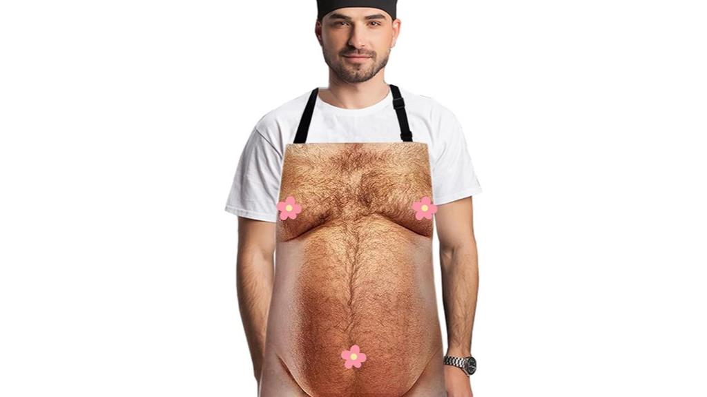 funny adult belly apron