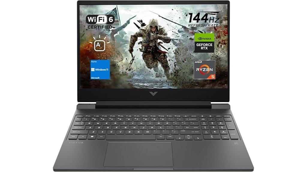 gaming laptop 15 inch display
