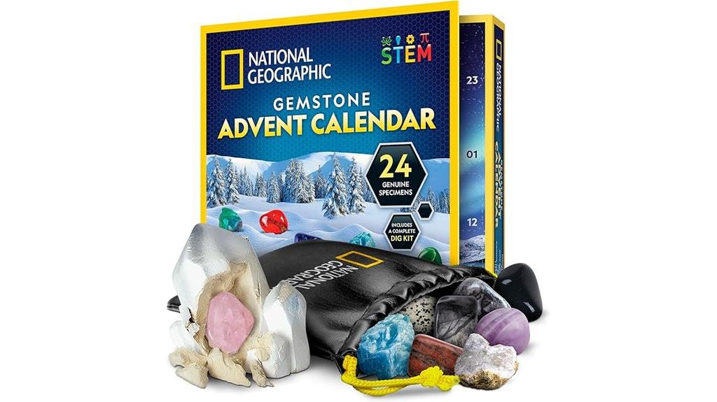 gemstone christmas countdown calendar