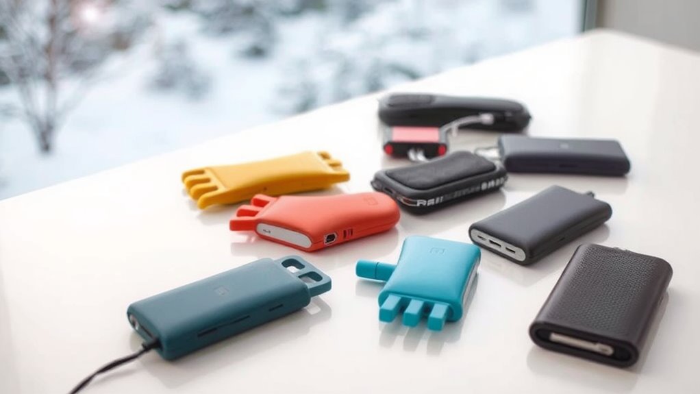 hand warmer features and safety