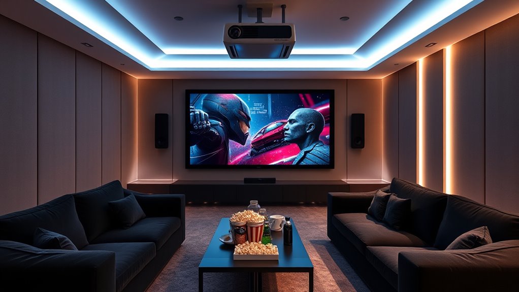 home theater 4k projector factors