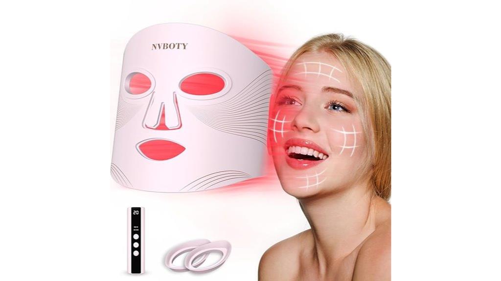 light therapy mask control
