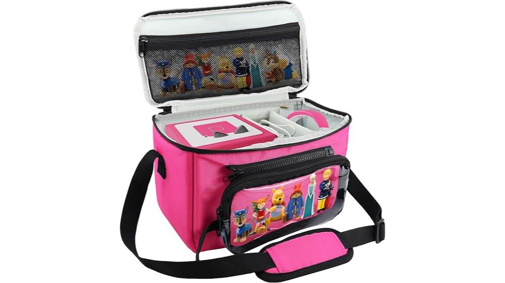 pink toniebox carrying case