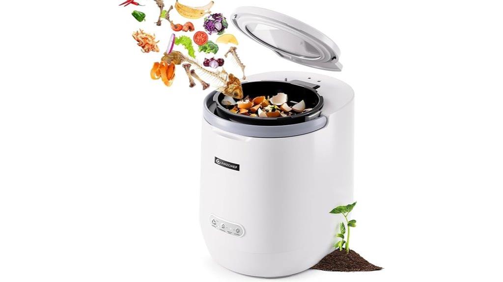 small 4l kitchen composter