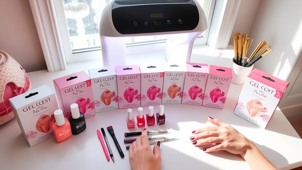 top beginner gel nail kits