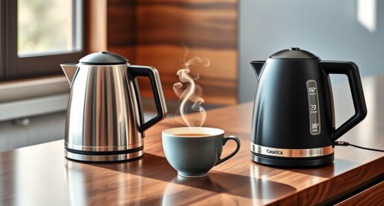 top electric kettles with temp