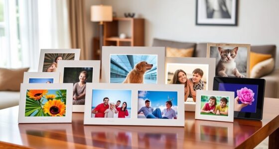 top email enabled digital frames