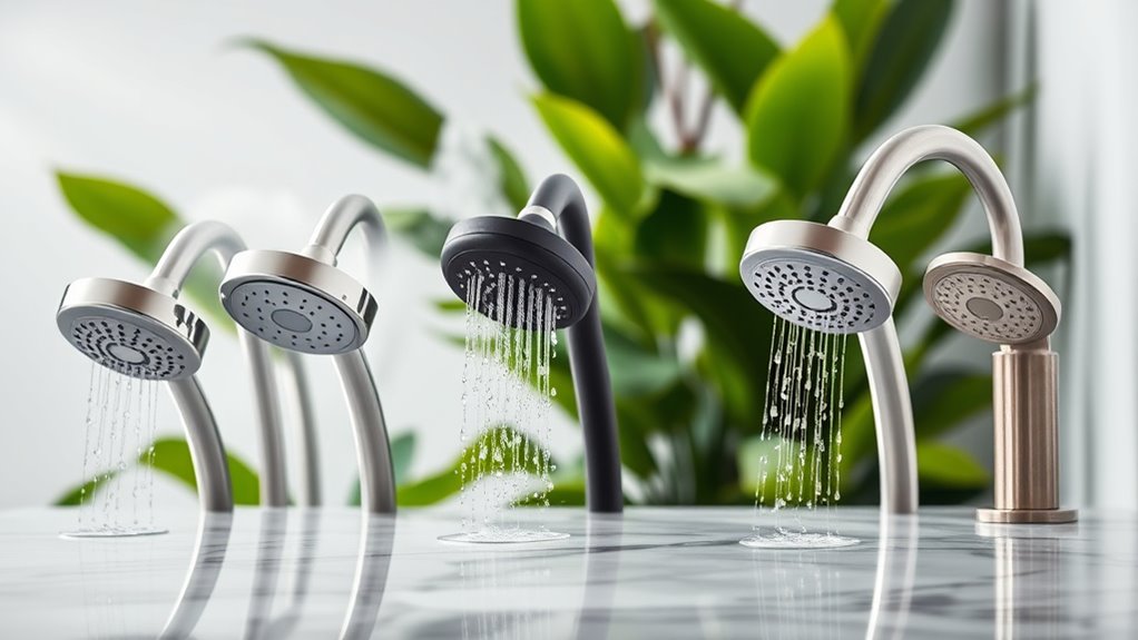 top filtered shower heads