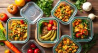 top glass meal prep containers