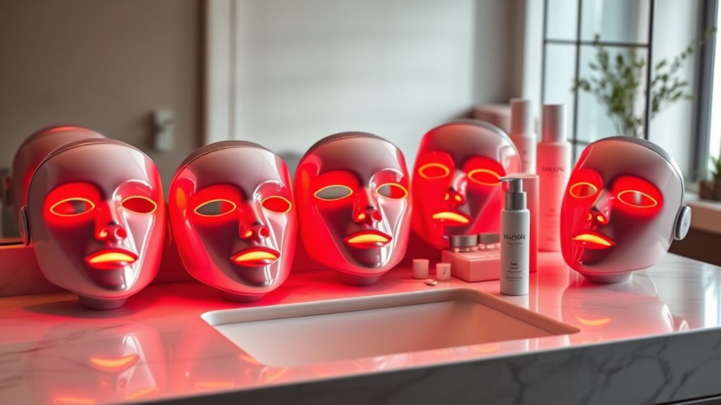 top red light masks 2025