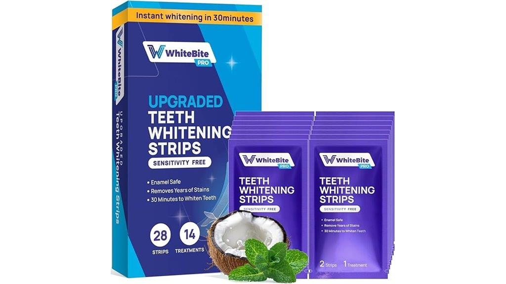 upgraded teeth whitening strips