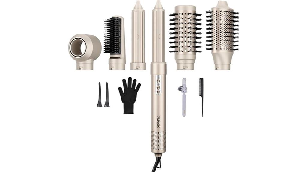versatile 6 in 1 hair styler
