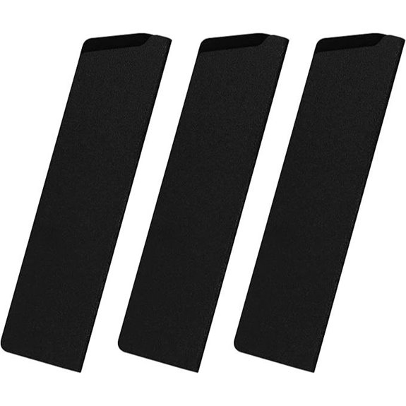 XYJ 3Pcs ABS Knife Sheath Edge Guards Set