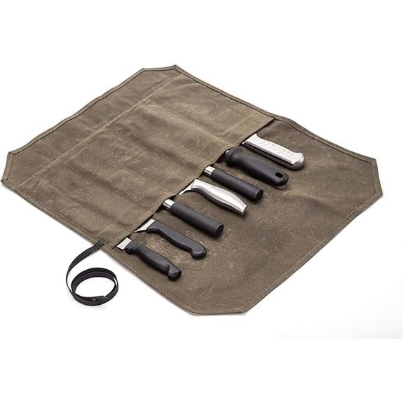 HERSENT Chef's Knife Roll Case and Travel Pouch