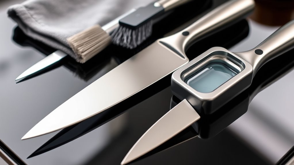 choose knife cleaning features