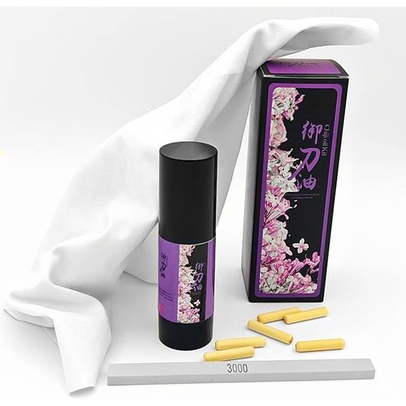 Katana Cleaning Kit with Oil and Sharpening Stone