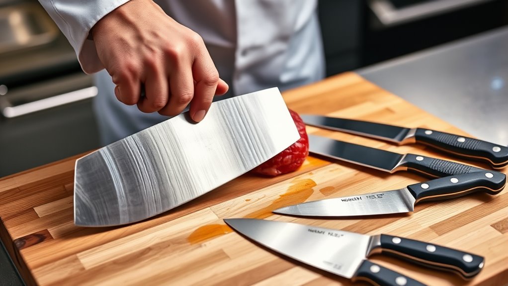 key factors for meat knives