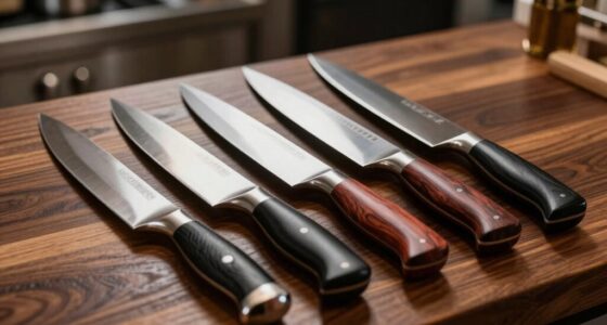 luxury chef knife collection