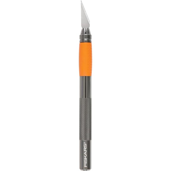 Fiskars Craft Knife with Protective Cover 8 Orange