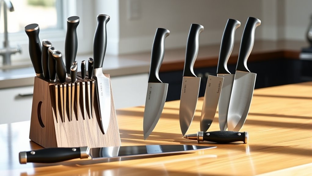 quality versatility sharpness storage