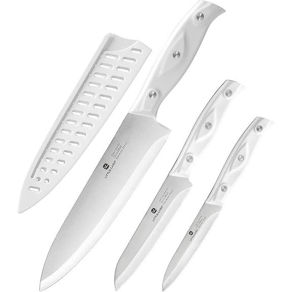 3PCS Chef Knife Set with High Carbon Stainless Steel