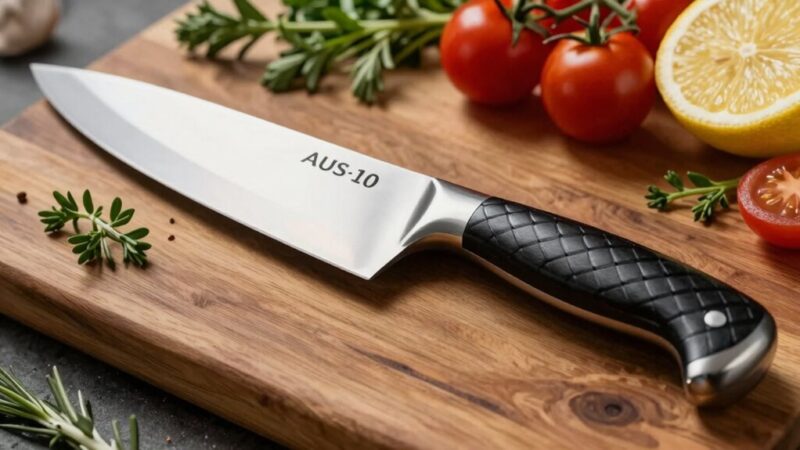 15 Best AUS-10 Kitchen Knives for 2026 That Chefs Swear By - Aroma Oil ...