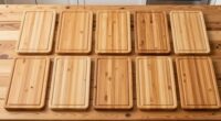 top bamboo knife boards