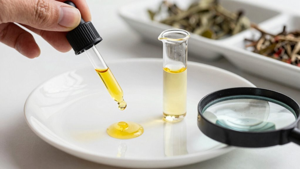 at home essential oil testing