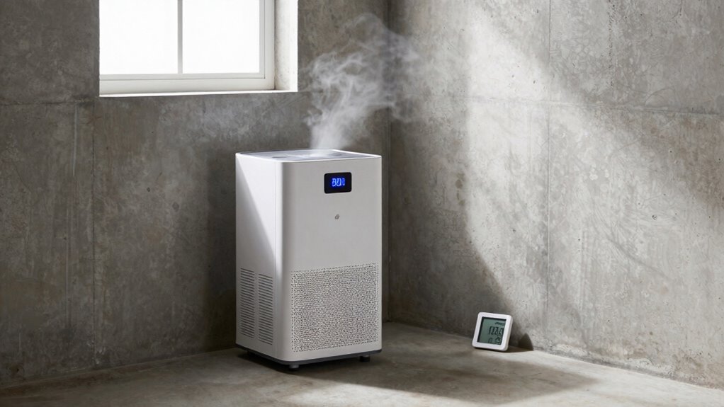 basement dehumidifier selection factors