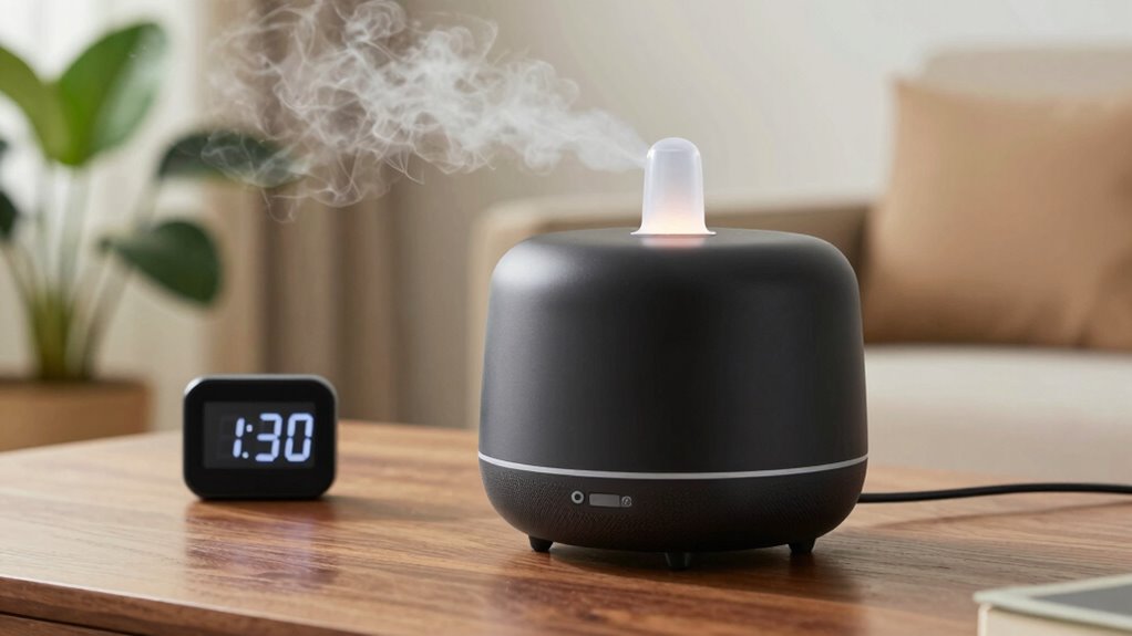 battery powered diffuser runtime limitations