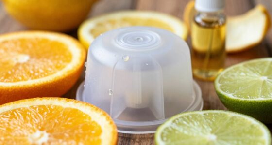 citrus oils damage plastic